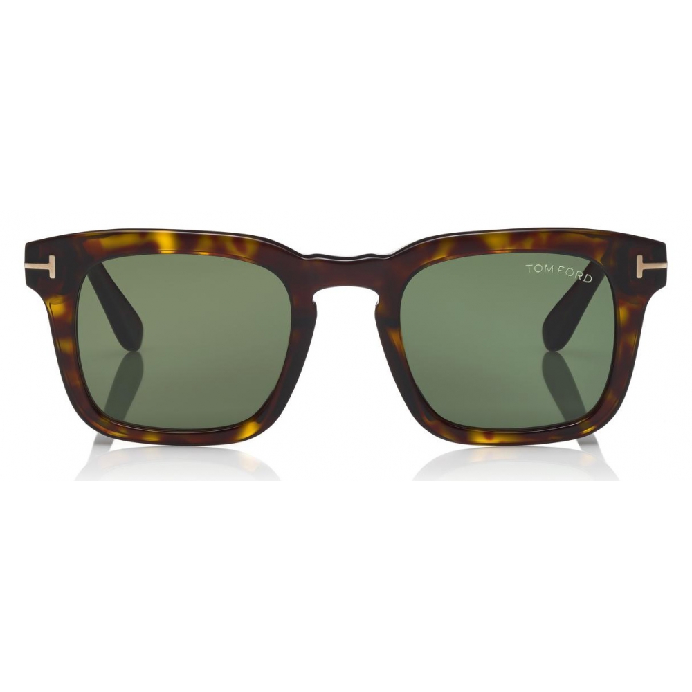 Tom Ford - Dax Sunglasses - Square Acetate Sunglasses - Dark Havana ...