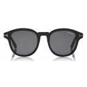 Tom Ford - Jameson Sunglasses - Occhiali da Sole Rotondi in Acetato - Nero - FT0752-N - Occhiali da Sole - Tom Ford Eyewear