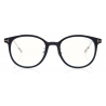 Tom Ford - Blue Block Optical Glasses – Occhiali Rotondi in Metallo - Blu - FT5644-D-B - Occhiali da Vista - Tom Ford Eyewear