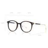 Tom Ford - Blue Block Optical Glasses - Metal Optical Glasses - Dark Havana - FT5644-D-B – Optical Glasses - Tom Ford Eyewear