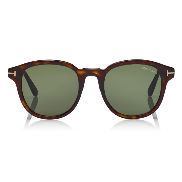Tom Ford - Jameson Sunglasses - Round Acetate Sunglasses - Dark Havana - FT0752 - Sunglasses - Tom Ford Eyewear