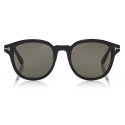 Tom Ford - Polarized Jameson Sunglasses - Occhiali da Sole Rotondi - Nero - FT0752-P - Occhiali da Sole - Tom Ford Eyewear