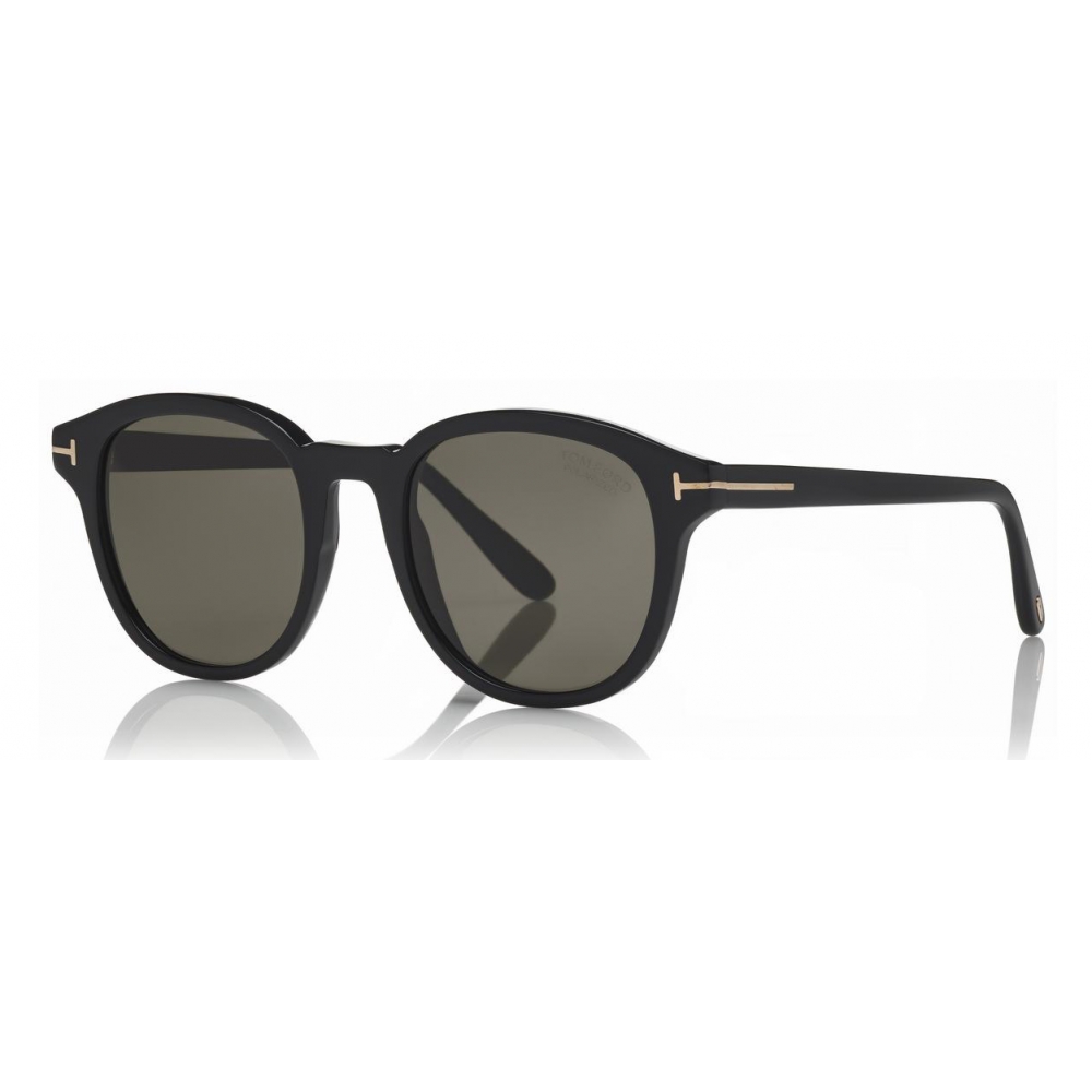 Tom Ford - Polarized Jameson Sunglasses - Round Acetate Sunglasses ...