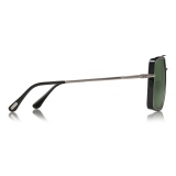 Tom Ford - Lionel Sunglasses - Occhiali da Sole Quadrati in Metallo - Nero - FT0750 - Occhiali da Sole - Tom Ford Eyewear