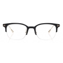 Tom Ford - Blue Block Browline Optical Glasses - Occhiali Browline - Nero - FT5645-D - Occhiali da Vista - Tom Ford Eyewear