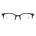 Tom Ford - Blue Block Browline Optical Glsses - Browline Optical Glsses - Black - FT5645-D - Optical Glsses - Tom Ford Eyewear