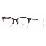 Tom Ford - Blue Block Browline Optical Glasses - Occhiali Browline - Nero - FT5645-D - Occhiali da Vista - Tom Ford Eyewear