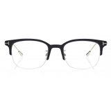 Tom Ford - Blue Block Browline Optical Glsses - Browline Optical Glsses - Blue - FT5645-D - Optical Glsses - Tom Ford Eyewear