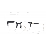 Tom Ford - Blue Block Browline Optical Glasses - Occhiali Browline - Blu - FT5645-D - Occhiali da Vista - Tom Ford Eyewear