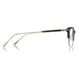 Tom Ford - Blue Block Optical Glsses - Browline Optical Glsses - Dark Havana - FT5645-D - Optical Glsses - Tom Ford Eyewear