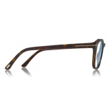 Tom Ford - Blue Block Optical Glasses - Occhiali Rotondi - Avana - FT5532-B - Occhiali da Vista - Tom Ford Eyewear