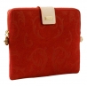 The Merchant of Venice - Leather Tablet Case - Red Gold - Fashion Collection - Luxury Venetian Bag