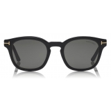 Tom Ford - Blue Block Optical Glasses - Occhiali Rotondi - Nero Opaco - FT5532-B - Occhiali da Vista - Tom Ford Eyewear