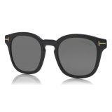 Tom Ford - Blue Block Optical Glasses - Round Optical Glasses - Matte Black - FT5532-B - Optical Glasses - Tom Ford Eyewear