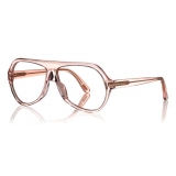 Tom Ford - Thomas Opticals Sunglasses - Occhiali da Sole Pilota - Rosa Bianco - FT0732-O - Occhiali da Sole - Tom Ford Eyewear