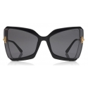 Tom Ford - Gia Sunglasses - Butterfly Acetate Sunglasses - Grey - FT0766 - Sunglasses - Tom Ford Eyewear