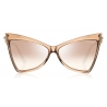 Tom Ford - Tallulah Sunglasses - Butterfly Acetate Sunglasses - Beige - FT0767 - Sunglasses - Tom Ford Eyewear