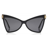 Tom Ford - Tallulah Sunglasses - Butterfly Acetate Sunglasses - Black - FT0767 - Sunglasses - Tom Ford Eyewear