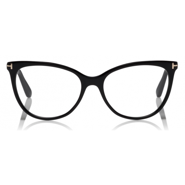 Tom Ford - Thin Cat-Eye Optical Glasses - Occhiali da Vista Cat-Eye - Nero - FT5513 - Occhiali da Vista - Tom Ford Eyewear