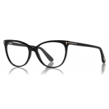 Tom Ford - Thin Cat-Eye Optical Glasses - Occhiali da Vista Cat-Eye - Nero - FT5513 - Occhiali da Vista - Tom Ford Eyewear