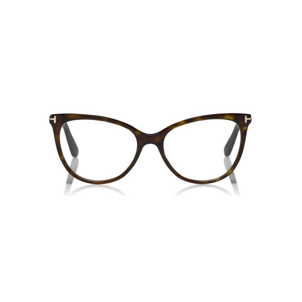 Tom Ford - Thin Cat-Eye Optical Glasses - Cat-Eye Optical Glasses - Dark  Havana - FT5513 - Optical Glasses - Tom Ford Eyewear - Avvenice