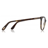Tom Ford - Thin Cat-Eye Optical Glasses - Cat-Eye Optical Glasses - Dark Havana - FT5513 - Optical Glasses - Tom Ford Eyewear