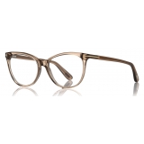 Tom Ford - Thin Cat-Eye Optical Glasses - Occhiali Cat-Eye - Miele di Opale - FT5513 - Occhiali da Vista - Tom Ford Eyewear