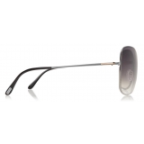 Tom Ford - Colette Sunglasses - Occhiali in Metallo a Farfalla - Canna di Fucile - FT0250 - Occhiali da Sole - Tom Ford Eyewear