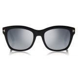 Tom Ford - Lauren Sunglasses - Squared Acetate Sunglasses - Black - FT0614 - Sunglasses - Tom Ford Eyewear