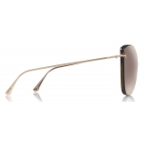 Tom Ford - Charlotte Sunglasses - Butterfly Acetate Sunglasses - Havana - FT0657 - Sunglasses - Tom Ford Eyewear