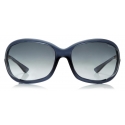 Tom Ford - Jennifer Soft Square Sunglasses - Squared Acetate Sunglasses - Dark Grey - FT0008 - Sunglasses - Tom Ford Eyewear