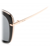 Pomellato - Butterfly Sunglasses - Black Gold - Pomellato Eyewear