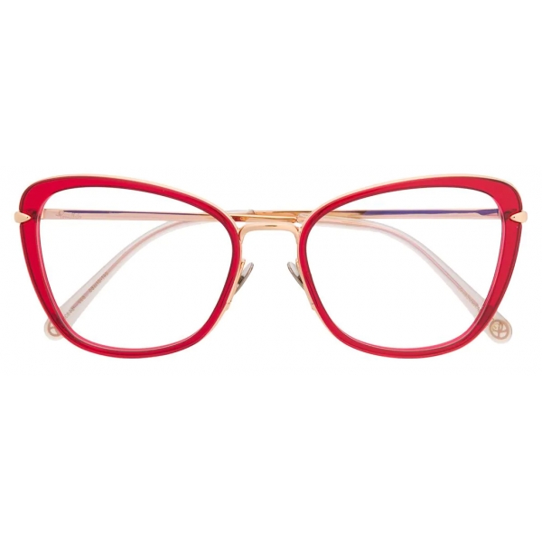 Pomellato - Occhiali da Vista a Farfalla - Rosso Oro - Pomellato Eyewear