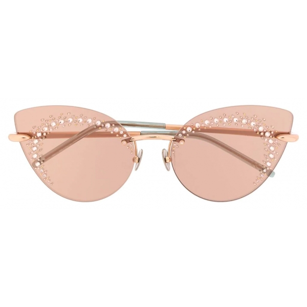 Pomellato - Cat Eye Sunglasses - Rose Gold - Pomellato Eyewear