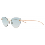 Pomellato - Cat Eye Sunglasses - Grey Rose Gold - Pomellato Eyewear