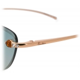 Pomellato - Cat Eye Sunglasses - Grey Rose Gold - Pomellato Eyewear
