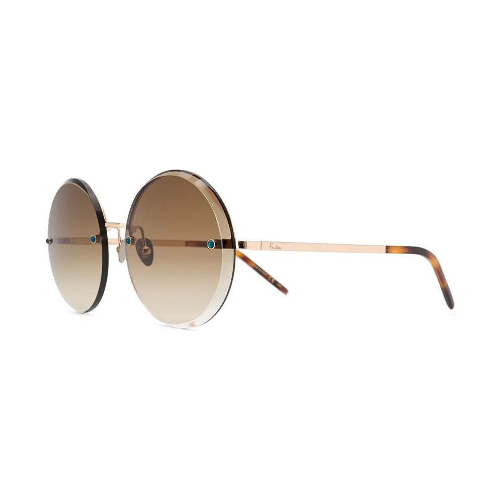 Pomellato - Round Sunglasses - Brown Gold - Pomellato Eyewear - Avvenice