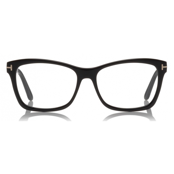 Tom Ford - Soft Square Optical Glasses - Squared Acetate Optical Glasses - Black - FT5424 - Optical Glasses - Tom Ford Eyewear
