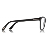 Tom Ford - Soft Square Optical Glasses - Occhiali Quadrati in Acetato - Nero - FT5424 - Occhiali da Vista - Tom Ford Eyewear