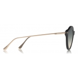 Tom Ford - Chloe Sunglasses - Cat-Eye Acetate Sunglasses - Black - FT0663 - Sunglasses - Tom Ford Eyewear