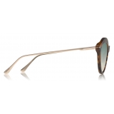 Tom Ford - Chloe Sunglasses - Cat-Eye Acetate Sunglasses - Light Havana - FT0663 - Sunglasses - Tom Ford Eyewear