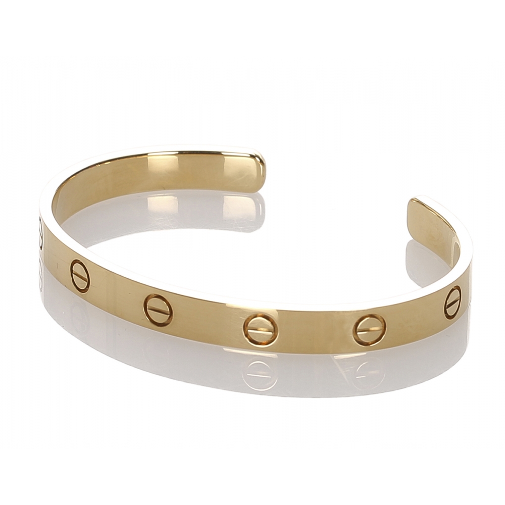 vintage cartier gold love bracelet