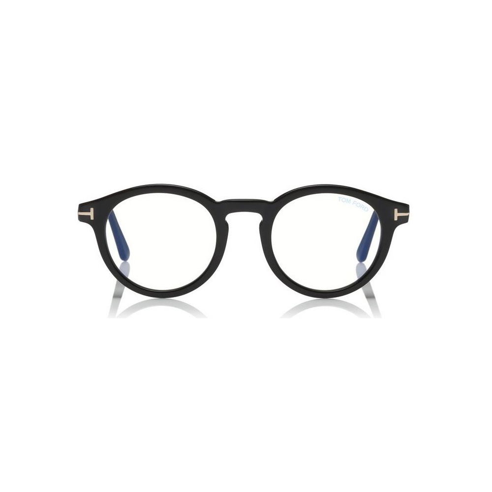 Tom Ford - Blue Block Optical Glasses - Round Acetate Optical Glasses ...