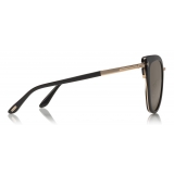 Tom Ford - Simona Sunglasses - Cat-Eye Acetate Sunglasses - Black - FT0717 - Sunglasses - Tom Ford Eyewear