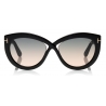 Tom Ford - Diane Sunglasses - Occhiali da Sole Cat-Eye in Acetato - Nero - FT0577 - Occhiali da Sole - Tom Ford Eyewear