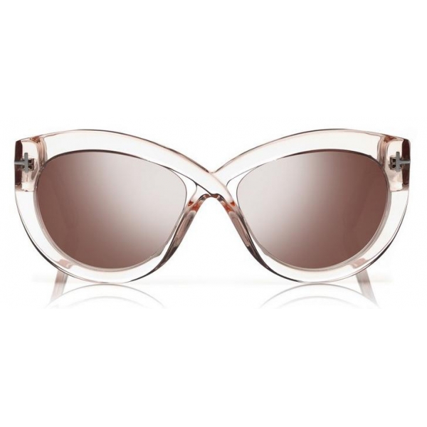 Tom Ford - Diane Sunglasses - Cat-Eye Acetate Sunglasses - Pink - FT0577 - Sunglasses - Tom Ford Eyewear
