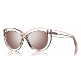 Tom Ford - Diane Sunglasses - Cat-Eye Acetate Sunglasses - Pink - FT0577 - Sunglasses - Tom Ford Eyewear