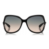 Tom Ford - Anouk Sunglasses - Square Acetate Sunglasses - Black - FT0578 - Sunglasses - Tom Ford Eyewear