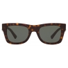 Valentino - Occhiale da Sole Squadrato in Acetato VLTN - Marrone - Valentino Eyewear
