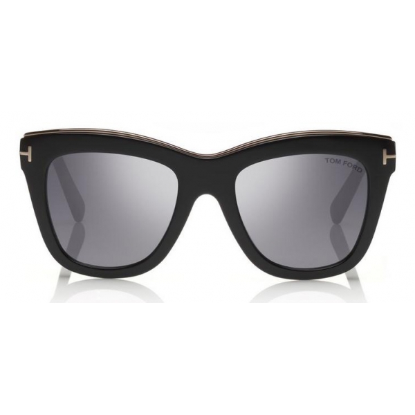 Tom Ford - Julie Sunglasses - Square Acetate Sunglasses - Black Smoke - FT0685 - Sunglasses - Tom Ford Eyewear